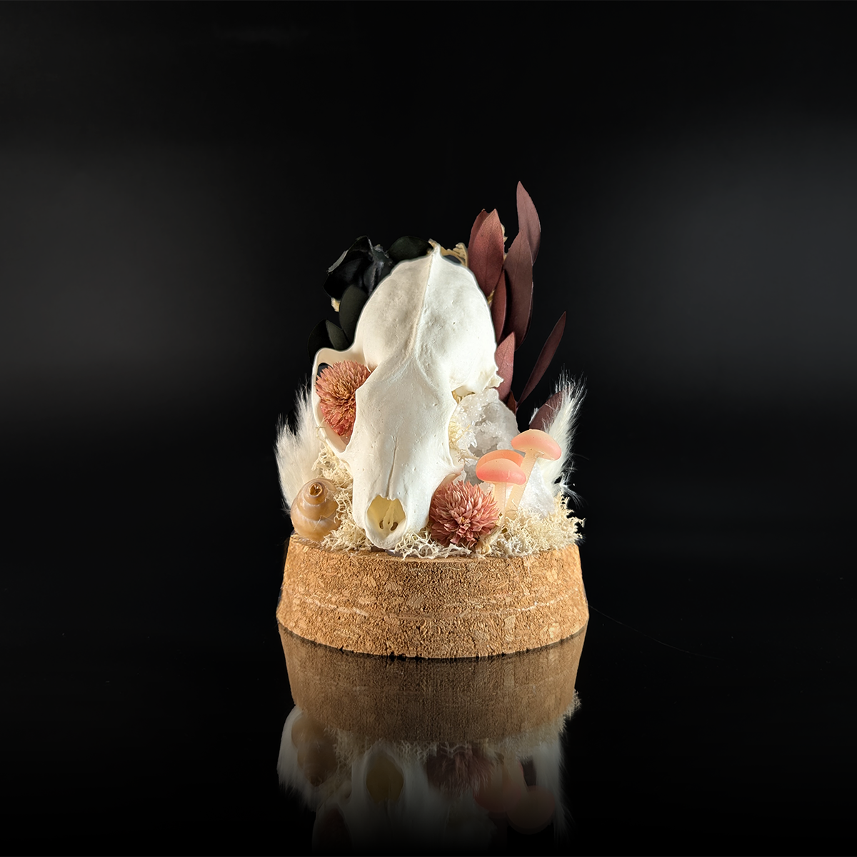 Marten Skull in Pink