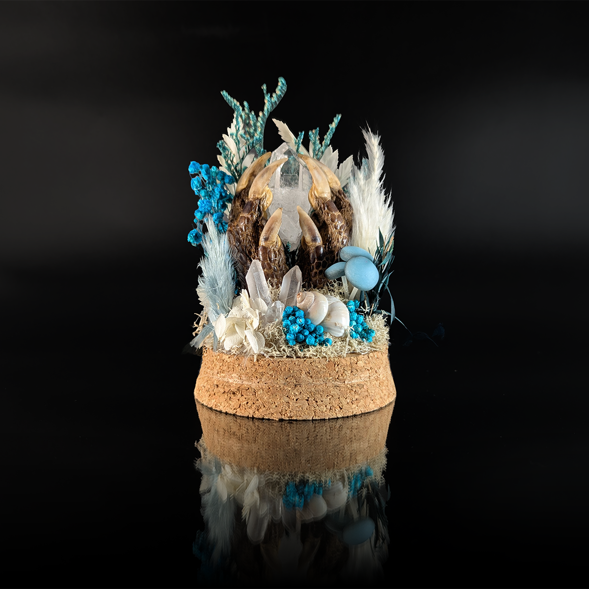 Armadillo Paws in Blue