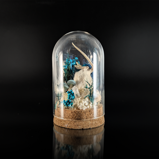 Rat Bottom in Glowing Blue