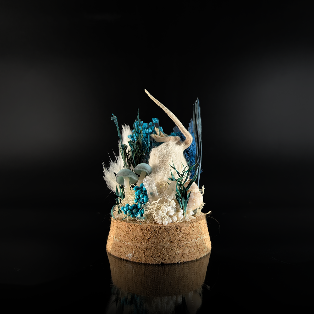 Rat Bottom in Glowing Blue