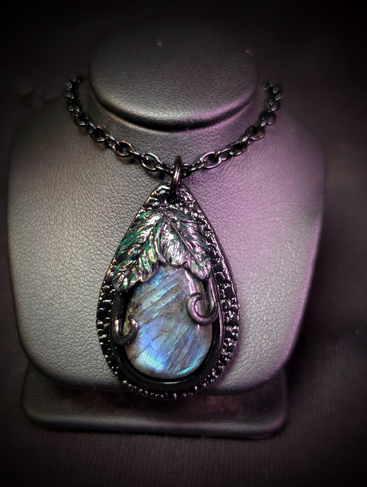 Labradorite necklace