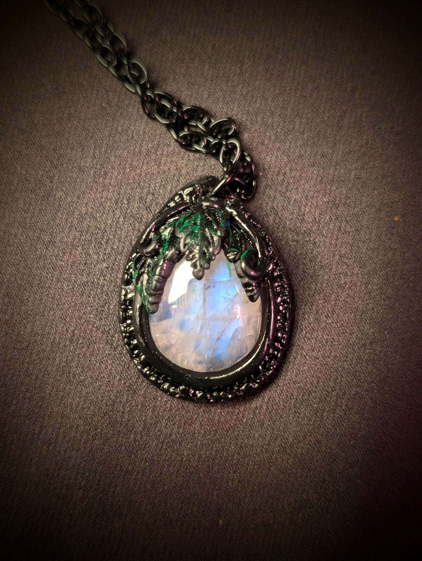 Moonstone necklace