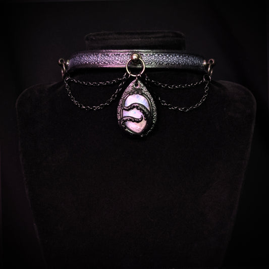 Tentacle Moonstone Choker